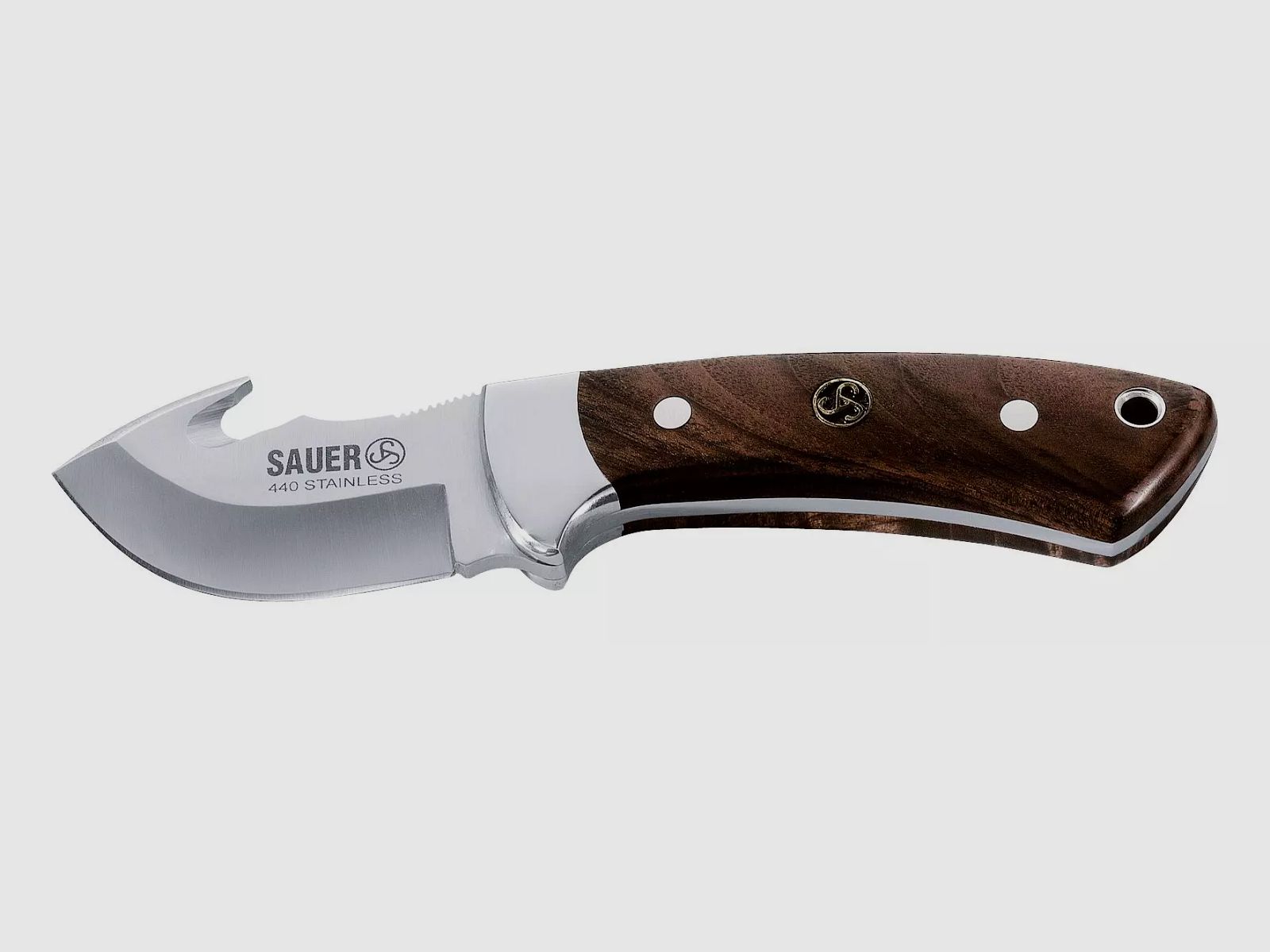 J.P. SAUER & SOHN MESSER Jagdskinner Walnuss
