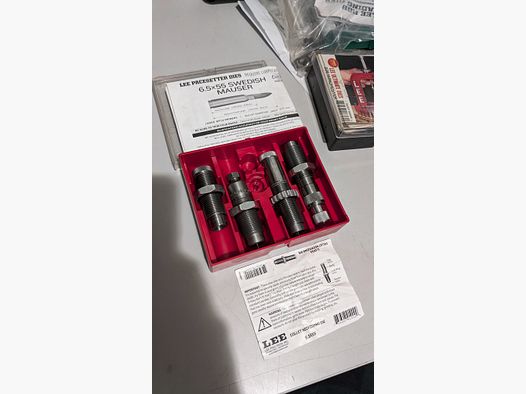 LEE Matritzensatz 6,5x55SE Pacesetter mit Halskalibriermatritze