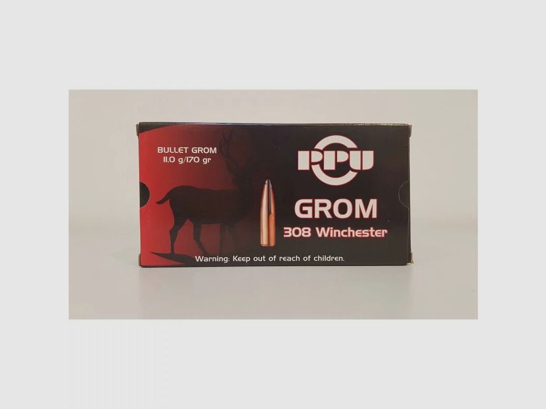 First Partizan PPU Grom - 170grs - 20 pcs