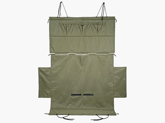 Hubertus car gun case with rear seat cover