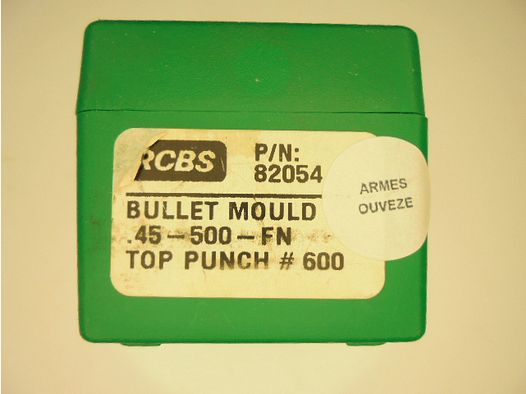 MOULE RCBS KALIBER 45 FN 500 GRAIN