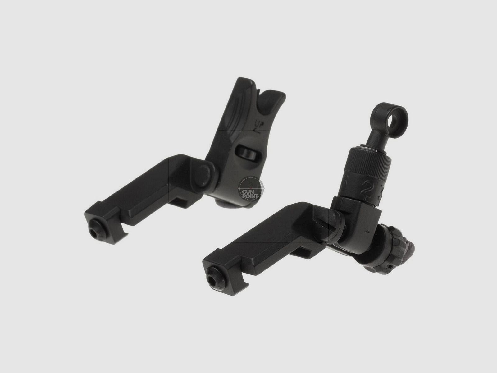 Ares Offset Flip-Up Sights Type B-Schwarz