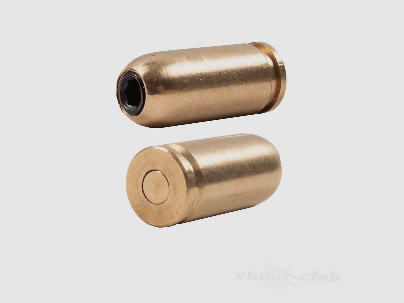 ShoXx Pufferpatrone Messingköper 9mm Pistole & Schreckschuss-Pistole