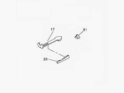 Mirino Buckhorn Nr. 17 Rossi M92