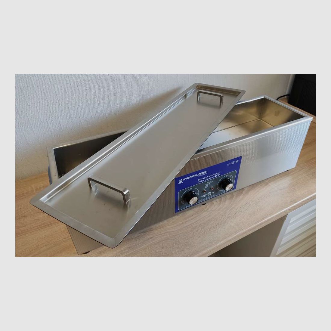 Wiederladen Ruhrgebiet Waffen-Ultraschallreiniger RCO, 80x20x10cm, 16L