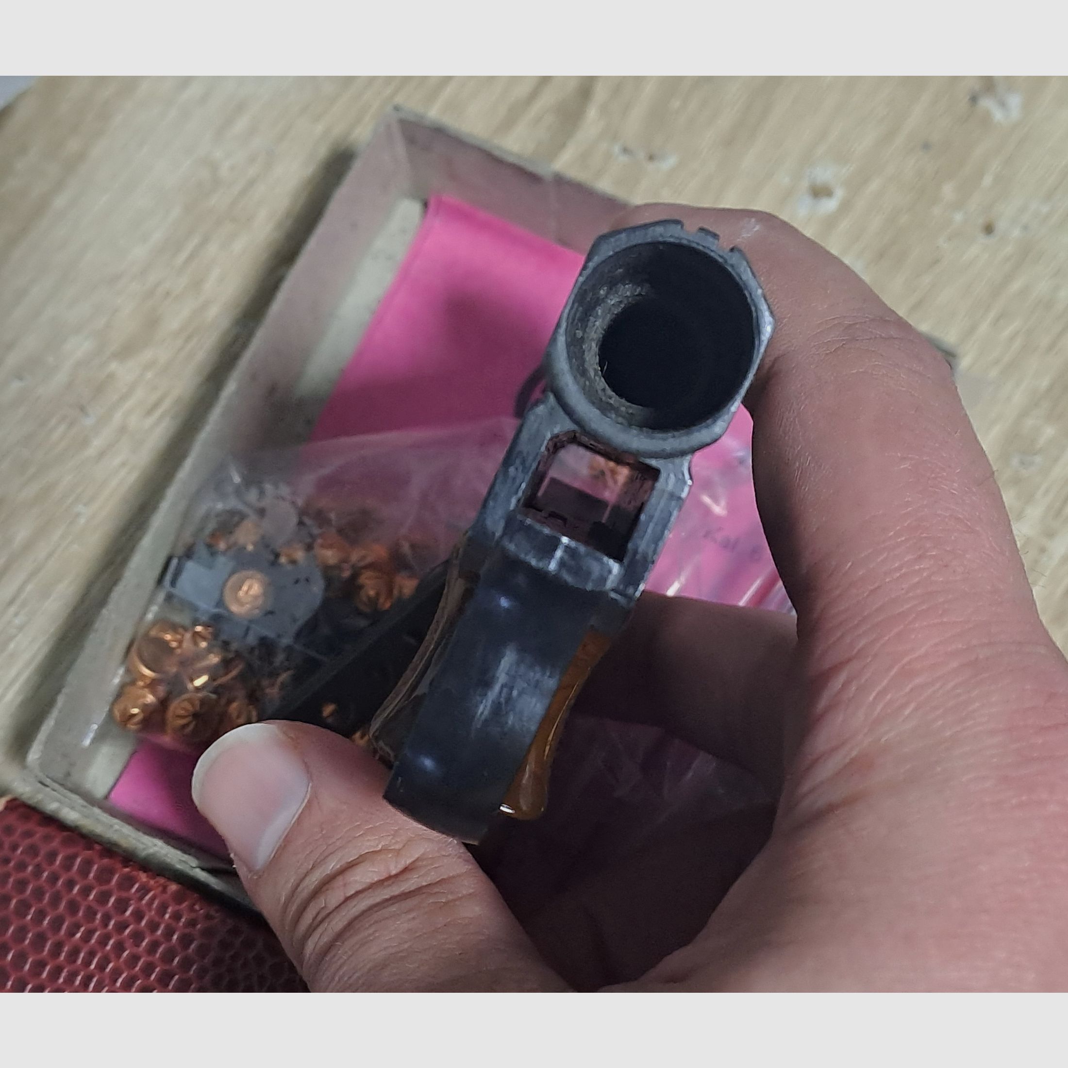 EM-GE Mod. 63 Kal. 6 mm Flobert/ PTB 6 mit Ersatzmagazin in OVP!