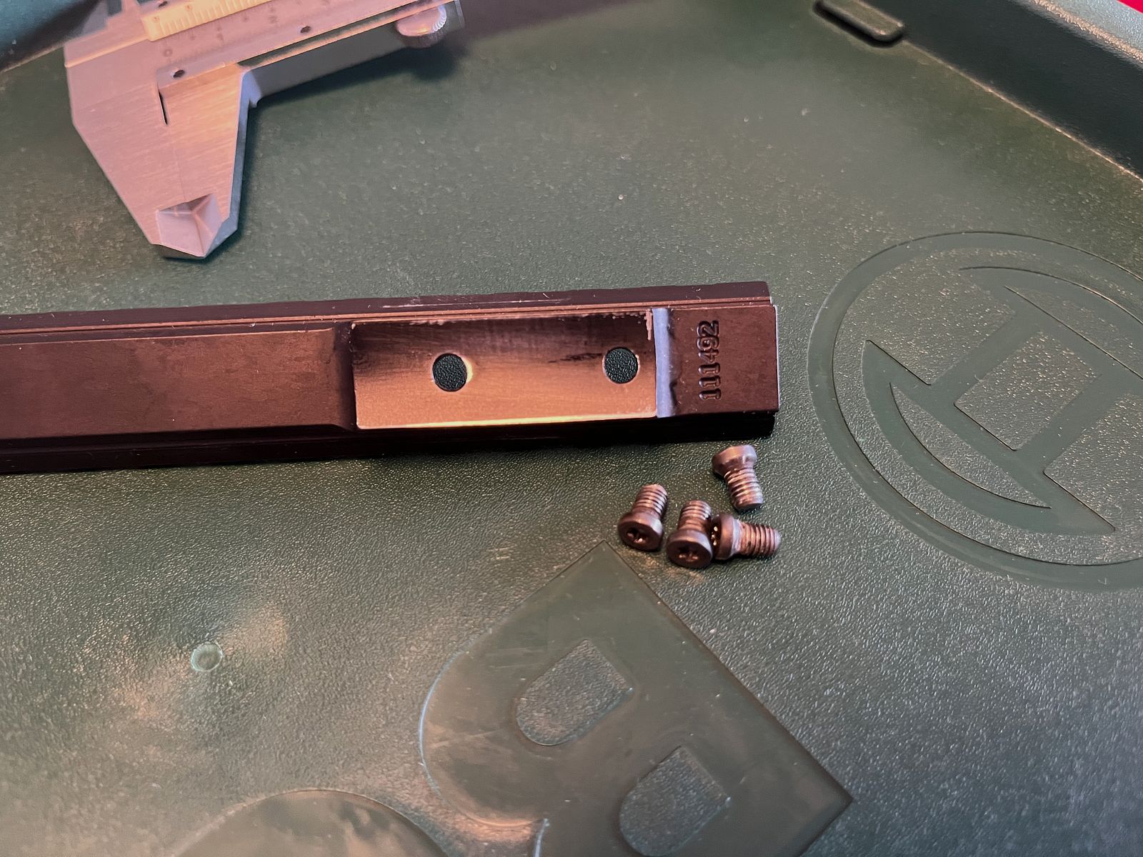 Picatinny rail Savage 110 SA with 8/40 UN screws