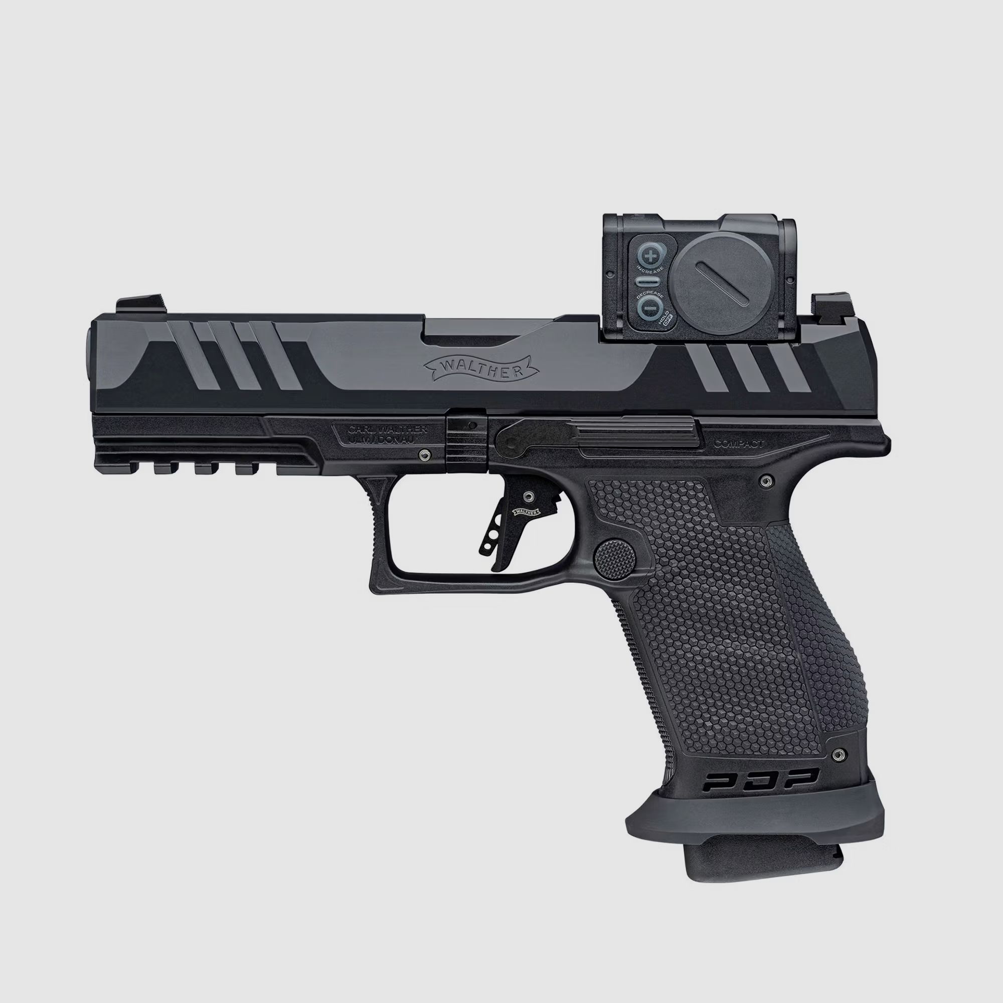 Walther PDP Professional Compact Pistool met Aimpoint Acro 4.5" – 9 mm Para, afbeelding 2 van 3