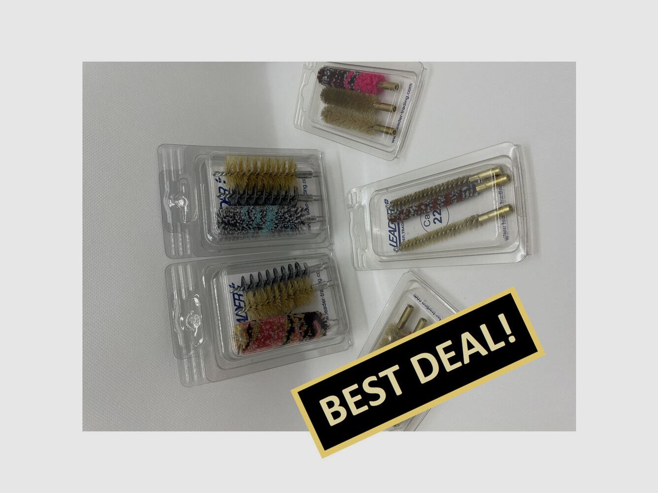 Juego de cepillos de limpieza Leader 9mm