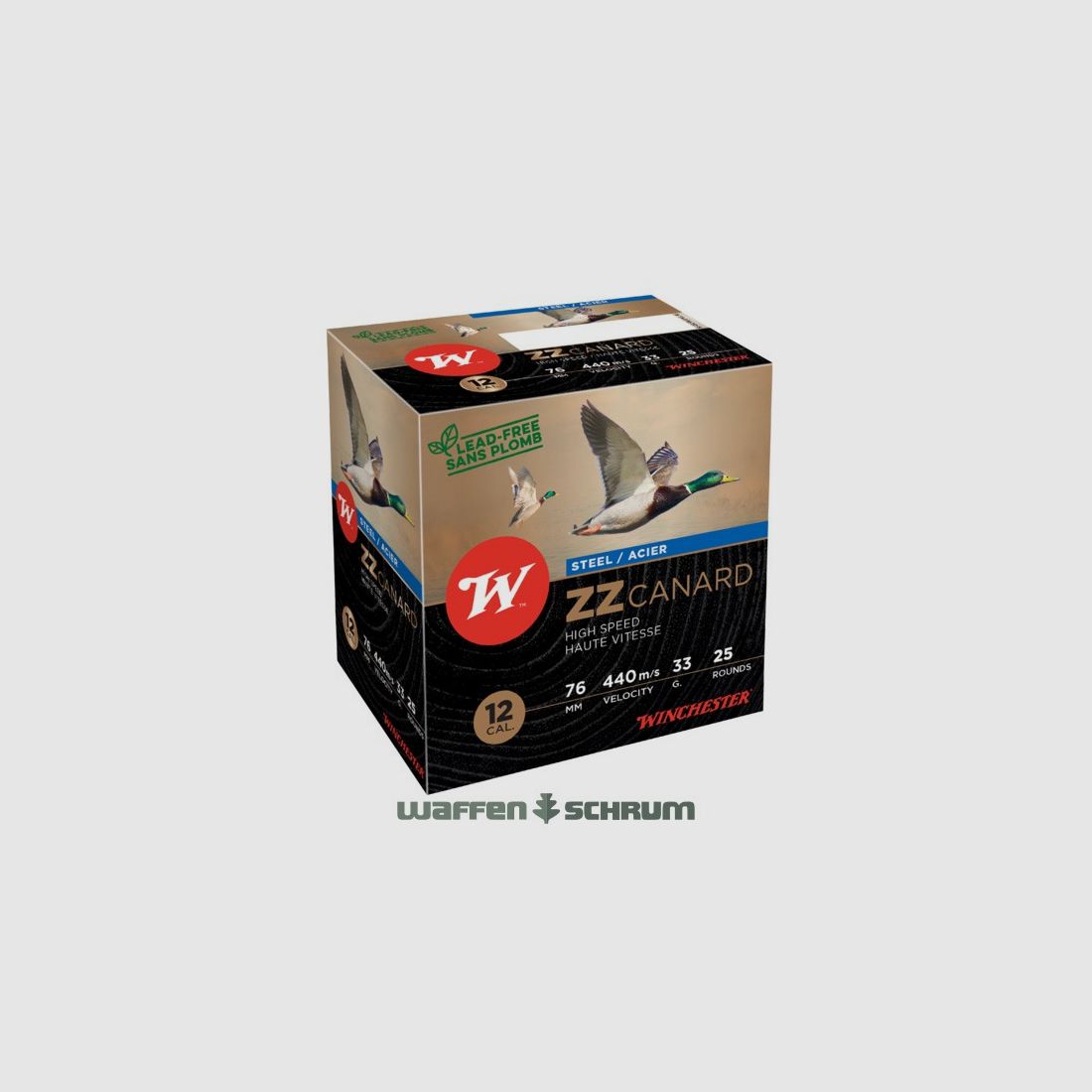 Winchester 12/76 ZZ Canard 3,1mm - 33g