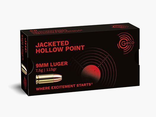 Geco 115gr. Hohlspitz am Lager