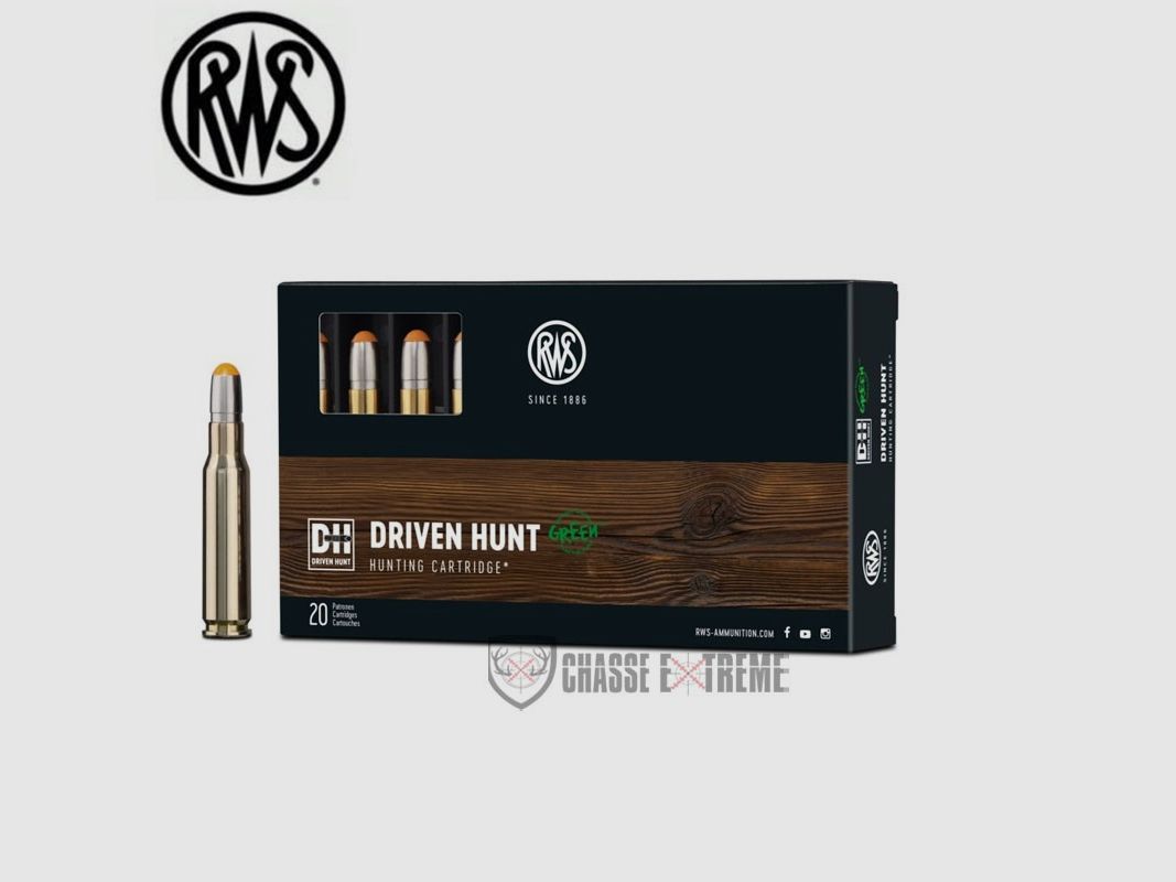20 RWS Patronen Kal. 308 Win 150gr Driven Hunt