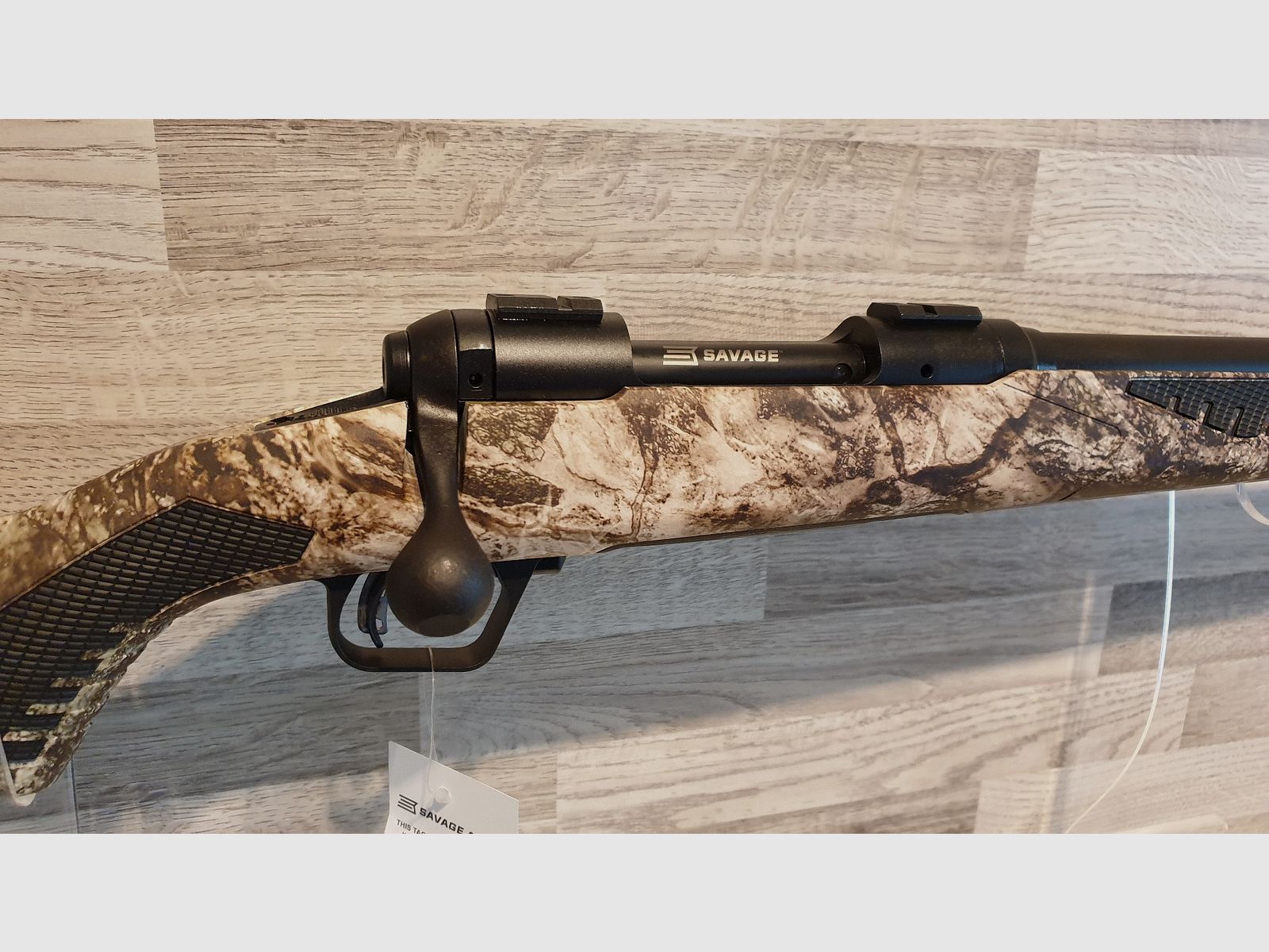Savage 110 Predator Camo Cal. .308Win Heavy barrel fluted - Muzzle thread - New goods from specialist trade