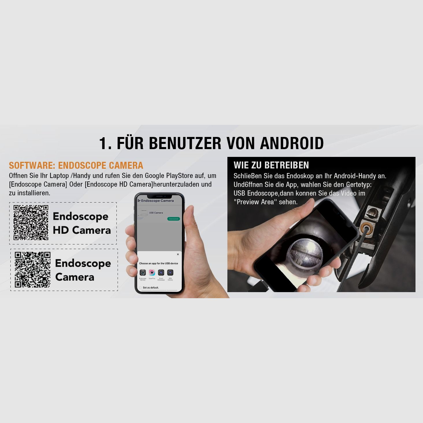 Teslong NTG100 Borescope Endoskop AR15 22lfb Werkzeug Tool NEU Lauf Wartung Schmeisser Glock 