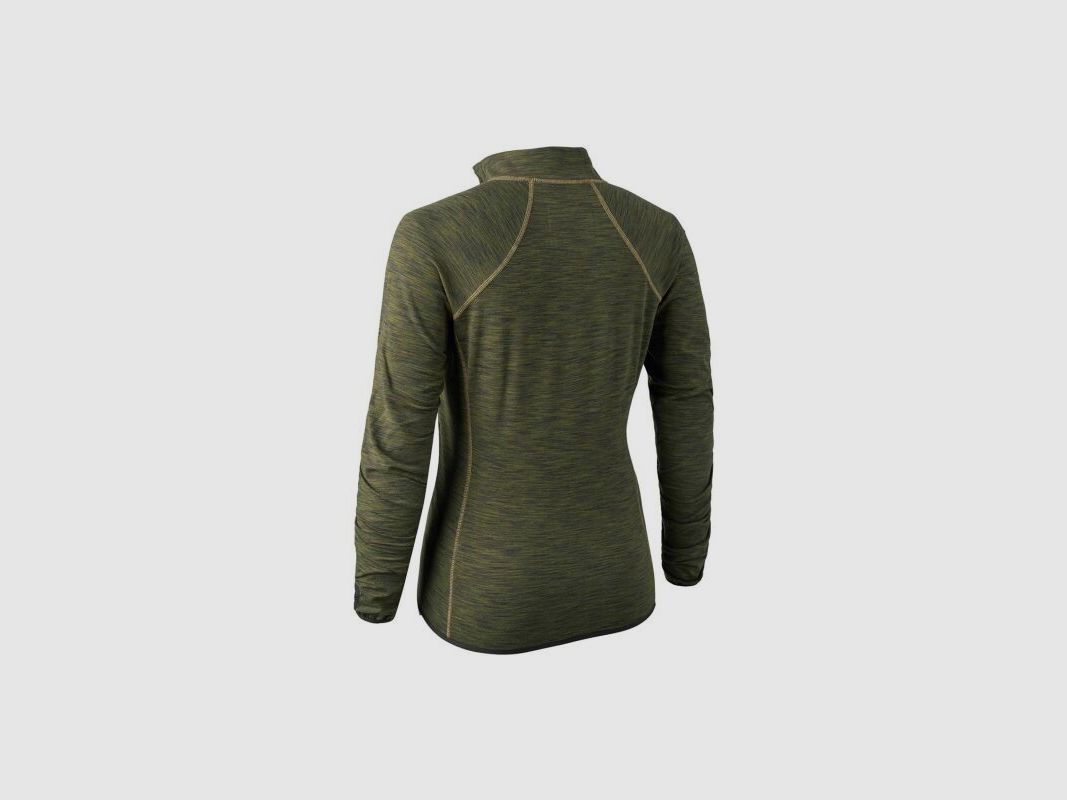 Deerhunter Lady Insulated Fleece Jacke Green melange 36