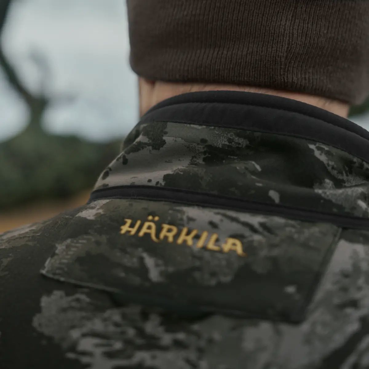 Chaqueta reversible de forro polar Härkila Kamko Noctyx WSP