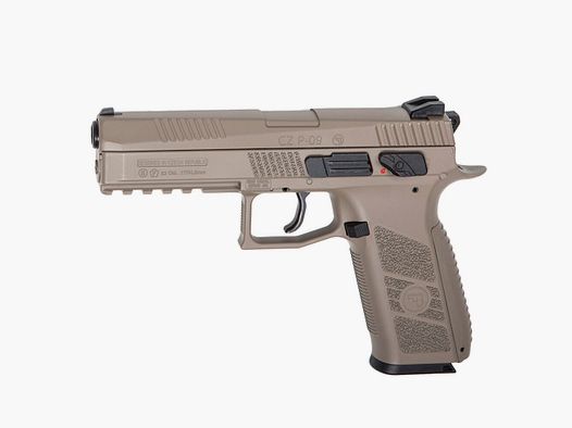 ASG CZ P-09 Full FDE CO2 Pistole Kaliber 4,5 mm Diabolos