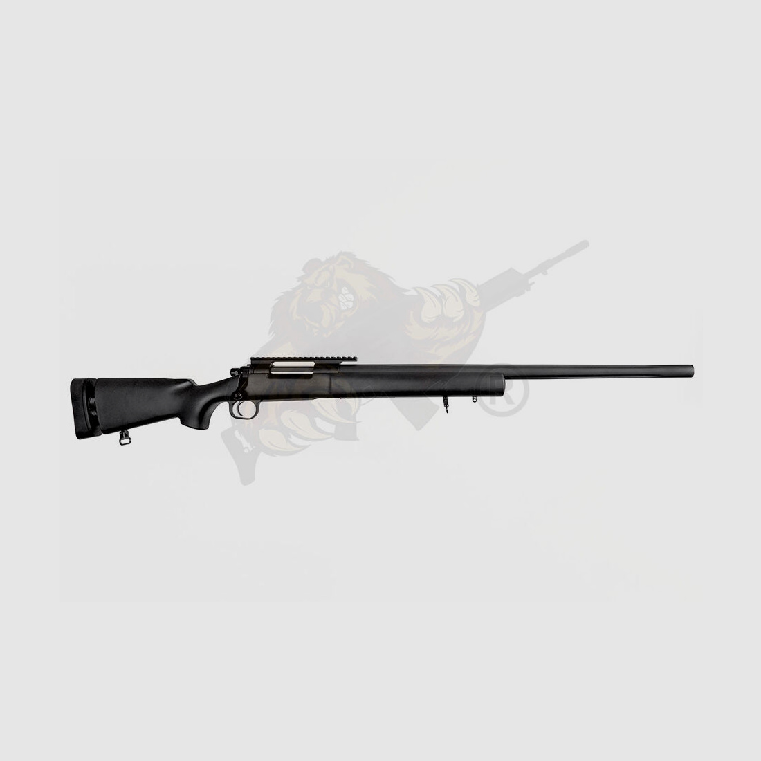 Bolt Action Air Rifle MOD24 SF Airsoft in Black -F- Modify