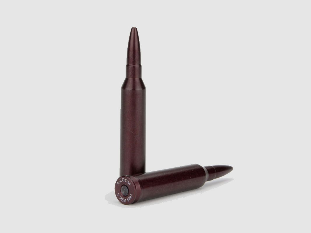 2 Blank Cartridges 7mm Rem Mag