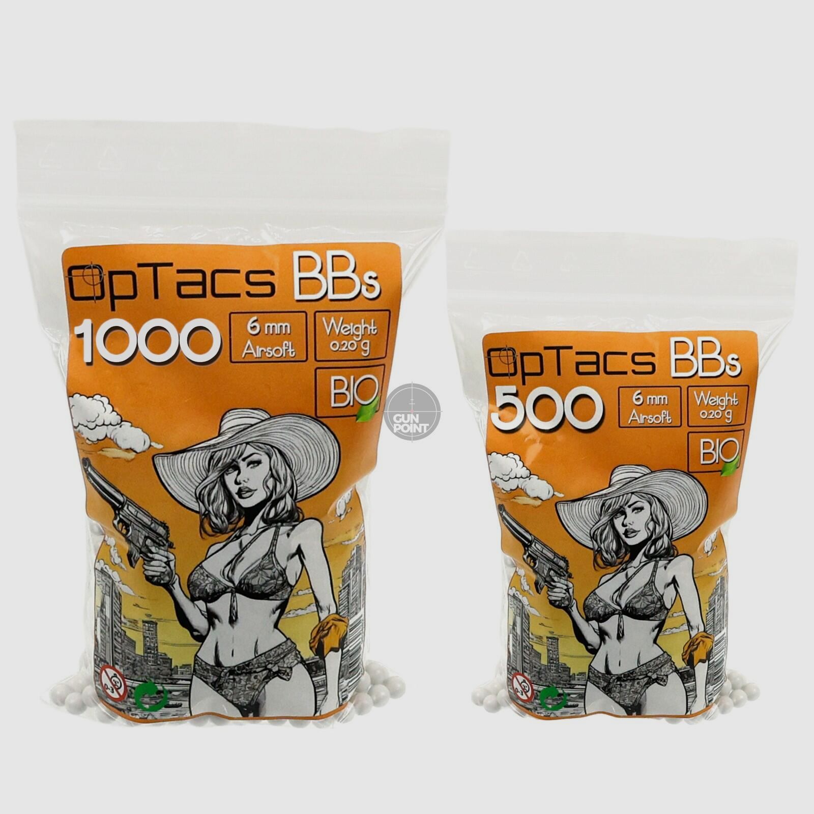 Softair - Kugeln OpTacs Supreme BIO BBs 0,20 g