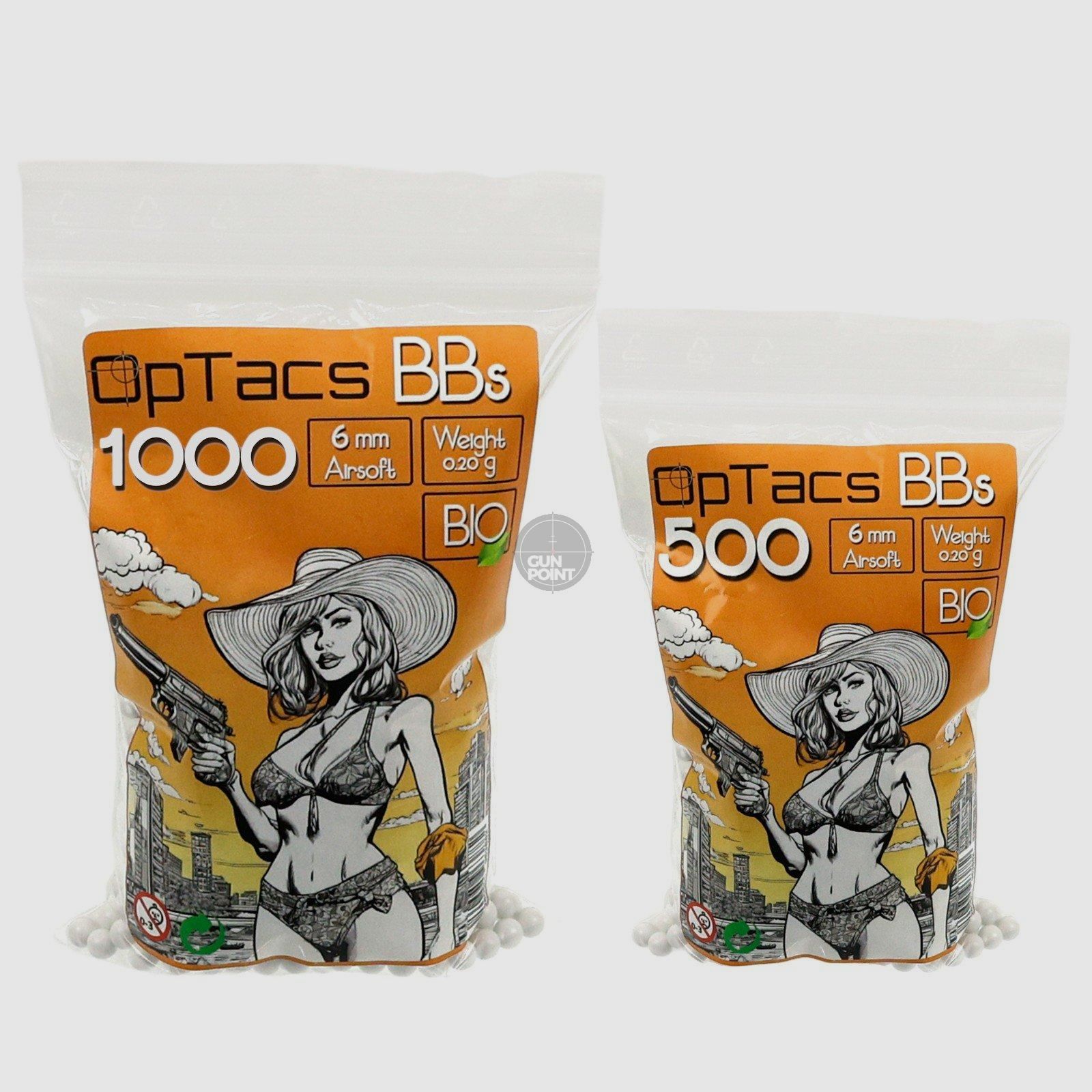 Softair - Kugeln OpTacs Supreme BIO BBs 0,20 g