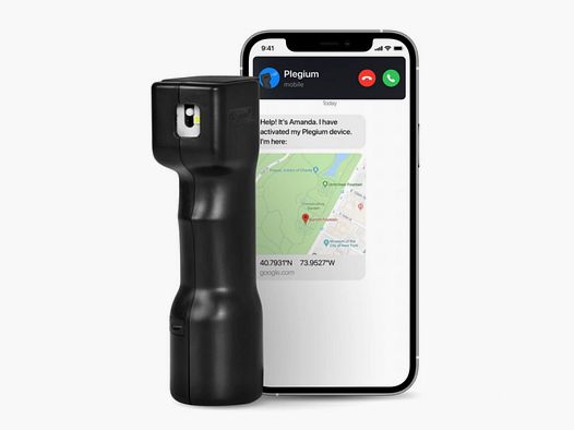 Plegium Smart Pfefferspray black