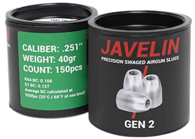 Javelin Gen 2 Slugs 6,35 mm, 40 Grain (.251), Bild 2 von 2