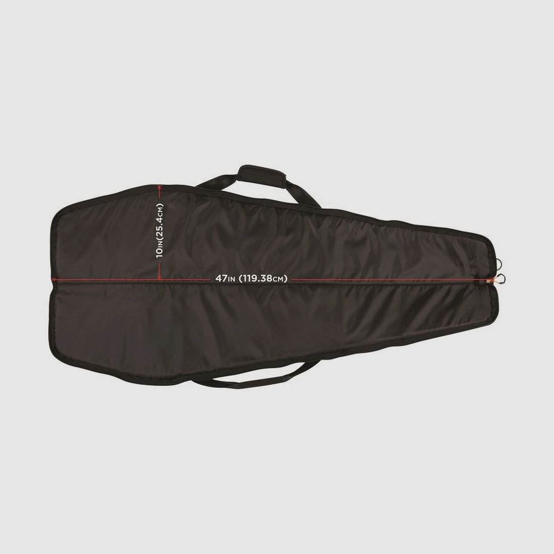 Futteral Büchse Allen Collins Doppel Tasche Schwarz, Bild 3 von 7