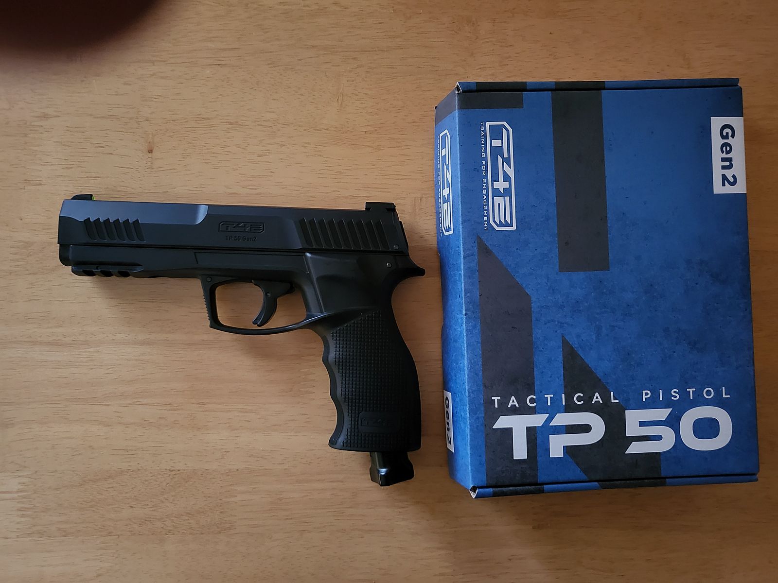 T4E TP 50 Gen2 CO2-RAM Pistole Kal. 50 schwarz < 7,5 J