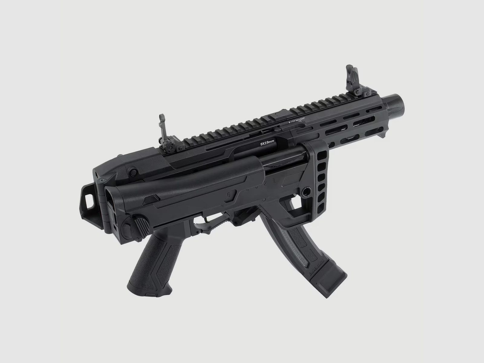 Softair - Gewehr - G&G MXC9 Enhanced AEG E.T.U. - ab 14 Jahren, unter 0,5 Joule + 2 High Cap Magazine