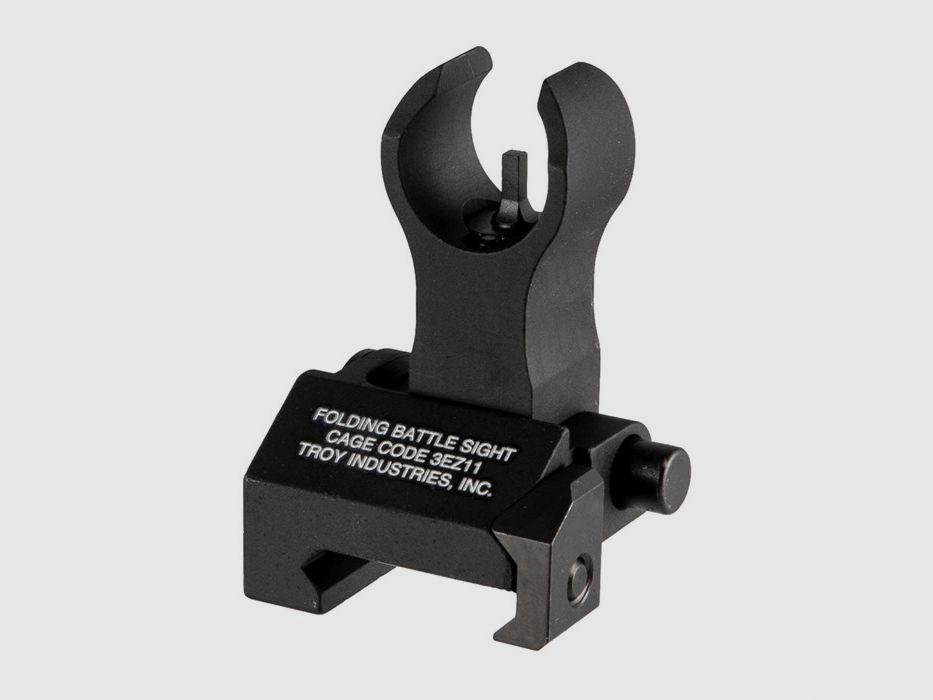 TROY INDUSTRIES 1,3″ KLAPP-HAK-STIL VORDERVISIER ALUMINIUM SCHWARZ, Bild 2 von 5