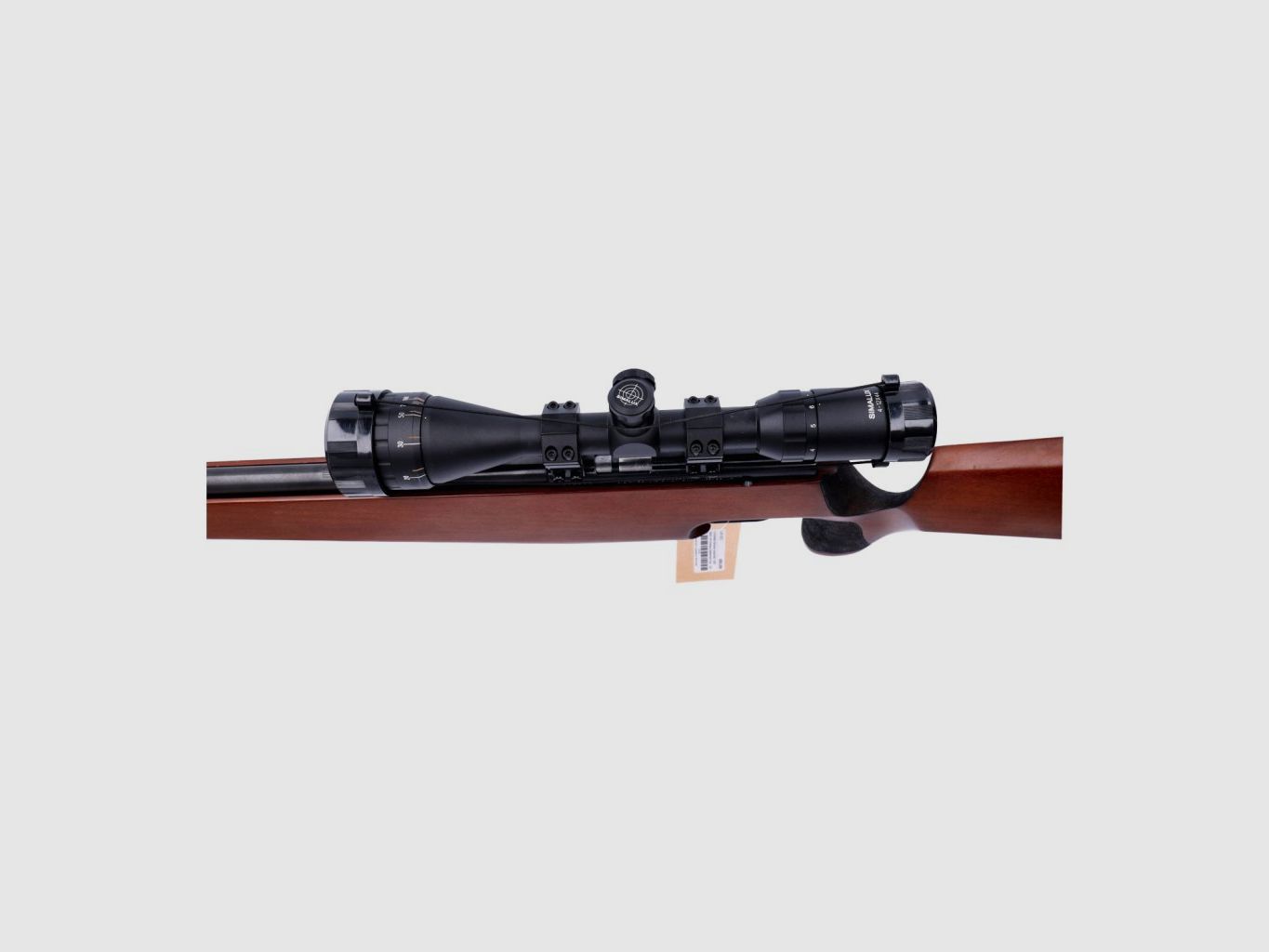 Einzellader-Büchse Anschütz 1403 Match mit Simalux-Zielfernrohr Kal. .22lr