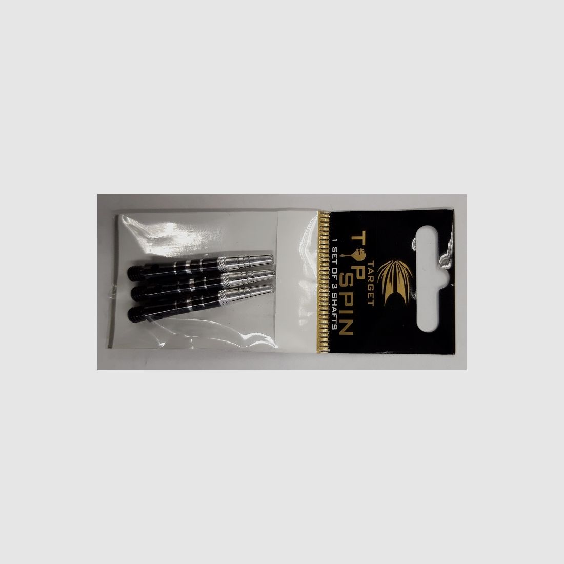 Dartpoint Strong Shafts TOP SPIN draaibaar zwart Dart & Accessoires