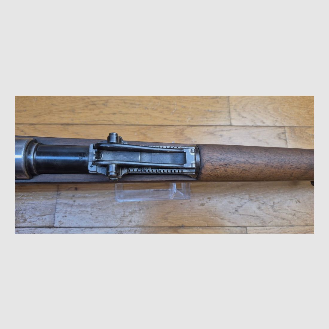 Prachtig geweer G98 – Geweer 1898 – Arsenal Spandau in 1900 – Origineel kaliber 8×57 IS – Volledig monomatrikuleerbaar behalve de conforme reinigingsstaaf – Originele bruine leren riem – Prestigieuze toewijzing aan de 1e Grenadier Kronprinz "1. R. 4. 150." – TBE+, afbeelding 21 van 31