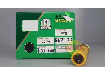 Magnum shot ammunition “3” 32 g Fam Pionki cal. 20/76