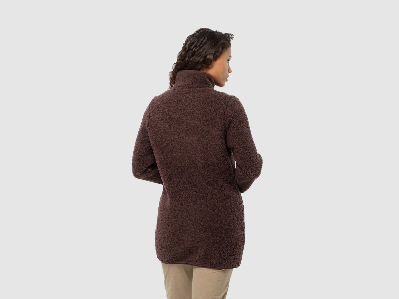 JACK WOLFSKIN High Curl Coat W Boysenberry
