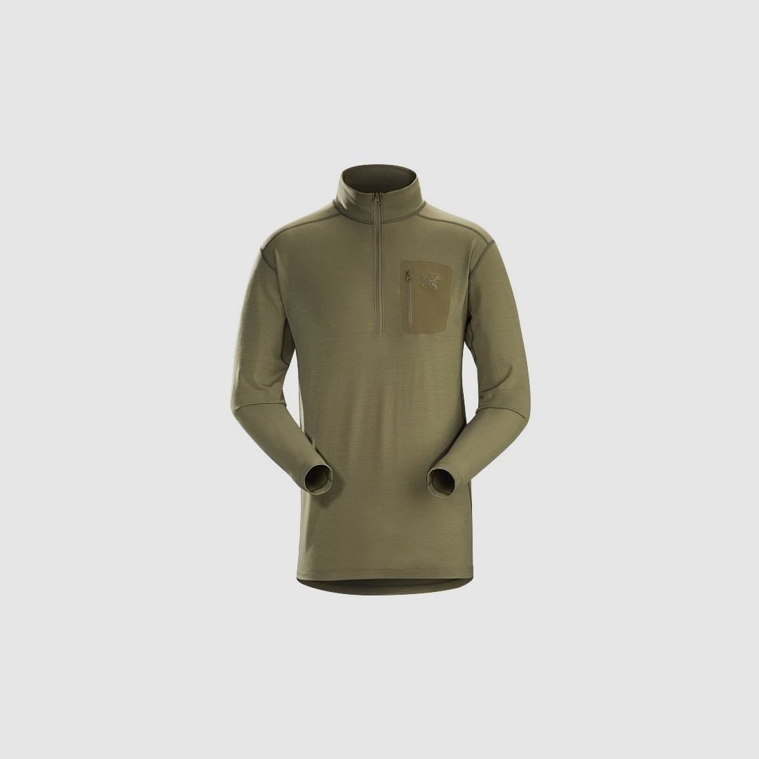 Arc'teryx Cold WX Zip Neck AR - Crocodile, Bild 6 von 10