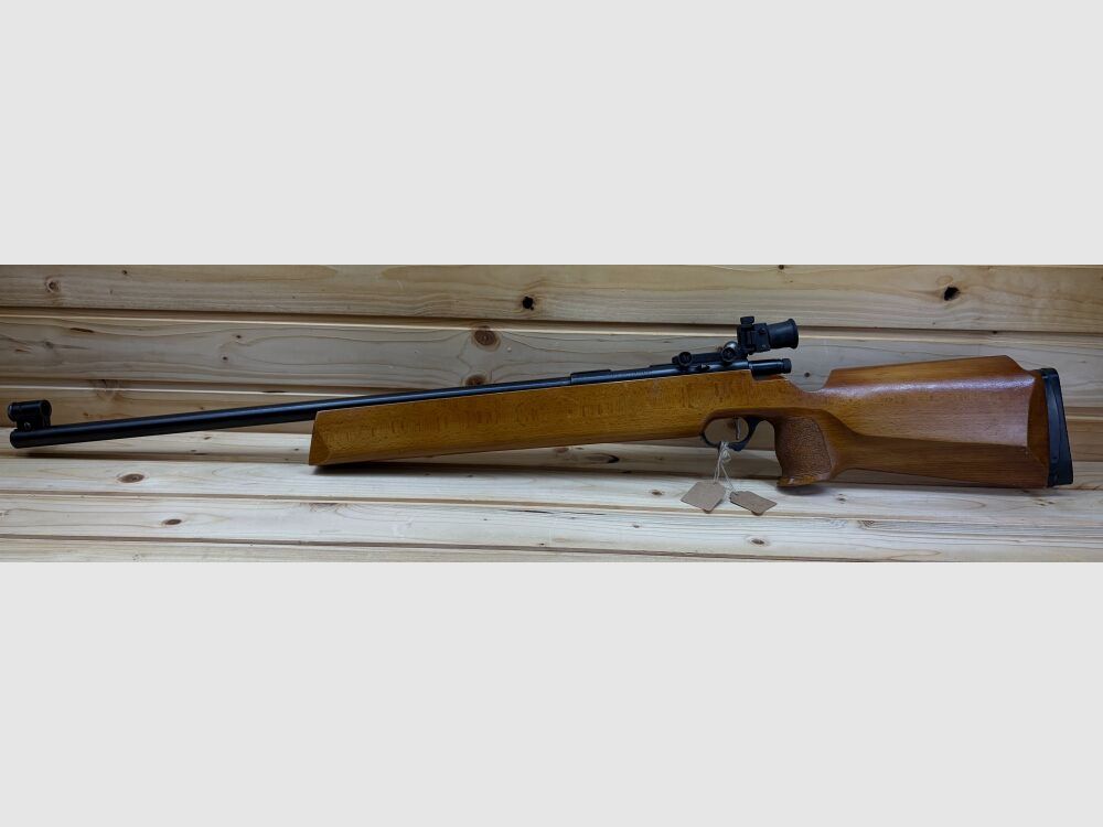 Einzelladerbüchse Suhl Mod. 150 Standard Kal.: .22lr mit Diopter / Matchgew .22lr