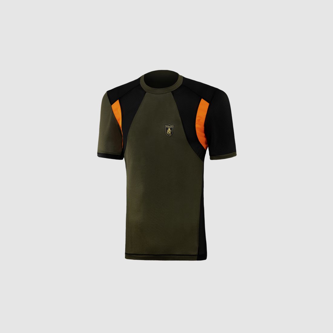 TRABALDO T-SHIRT M/M ORYX 9201 ZIELONY/POMARAŃCZOWY, zdjęcie 1 z 15