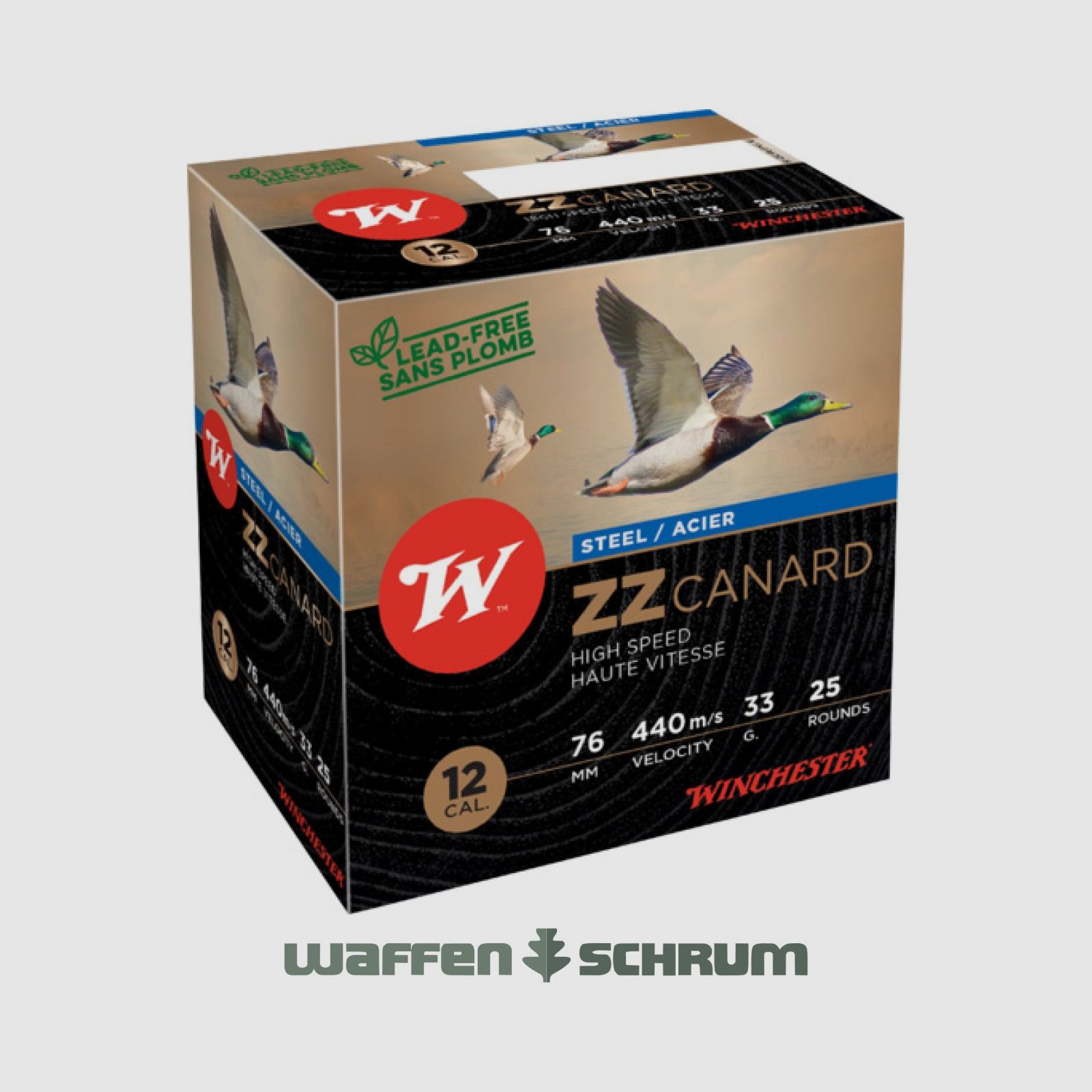 Winchester ZZ Canard 12/76 3,1mm - 33g