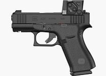 Glock 43X A-Cut Combo mit Aimpoint COA – 9x19mm