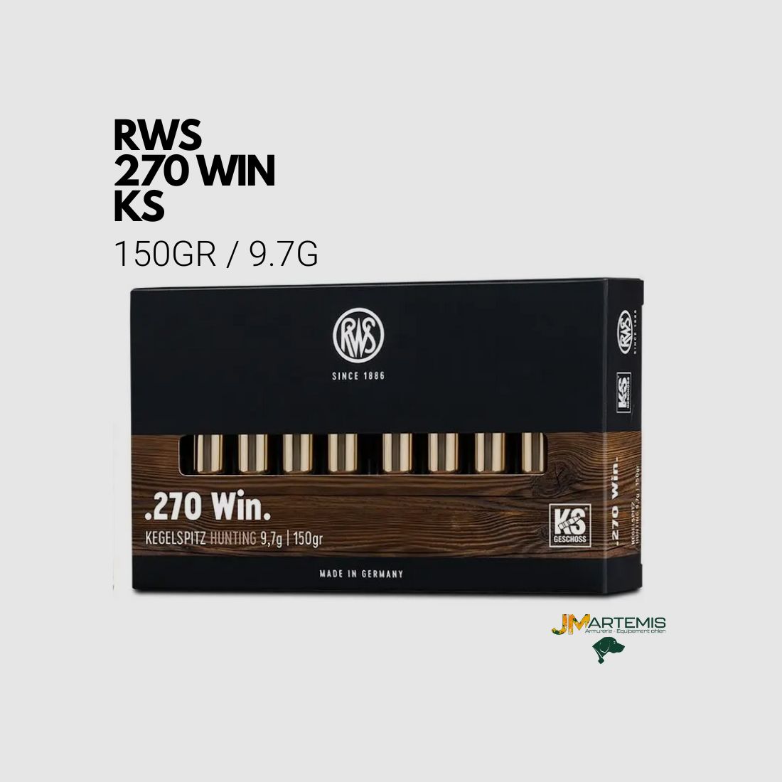 RWS 270 WIN KS 150GR/9,7g, Bild 2 von 3