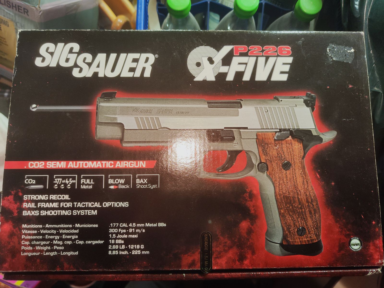 Sig Sauer P226S X-Five CO2 4,5mm BB Blowback selten