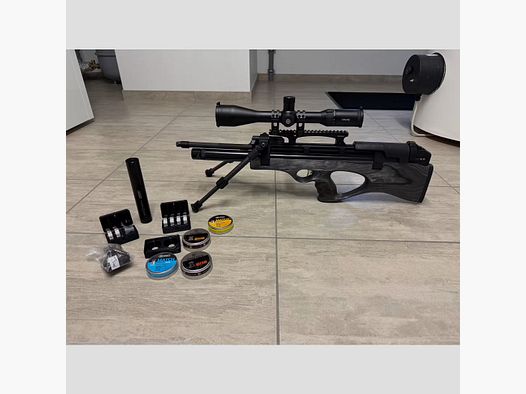 MEGA Christmas gift, the best air rifle in Germany: SEMI-AUTOMATIC!! Steyr Pro X 4.5 mm – complete set in excellent condition