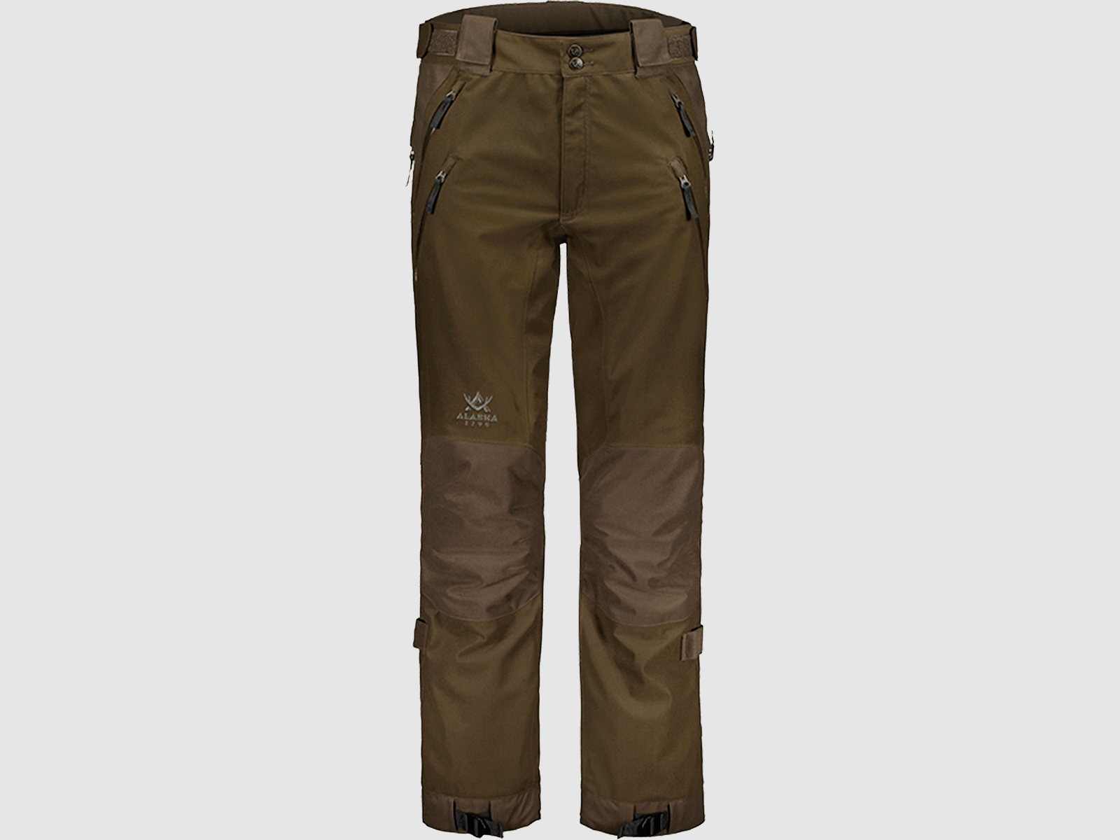 Alaska 1795 Superior II Pantaloni Uomo Marrone Muschio XXS