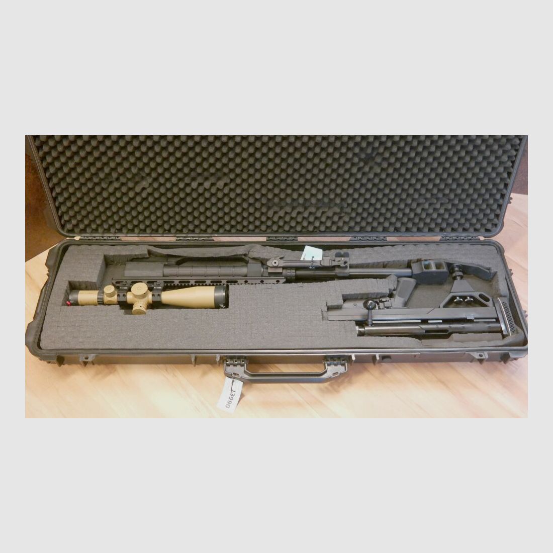 Büchse Fortmeier M2002 Kal. .338 Lapua Magnum mit S&B 5-25x56 PM II Pfandversteigerung 17.7.25