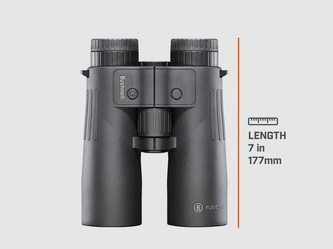 Bushnell Fernglas Fusion X 10x42 mit Entfernungsmesser und Activsync Display