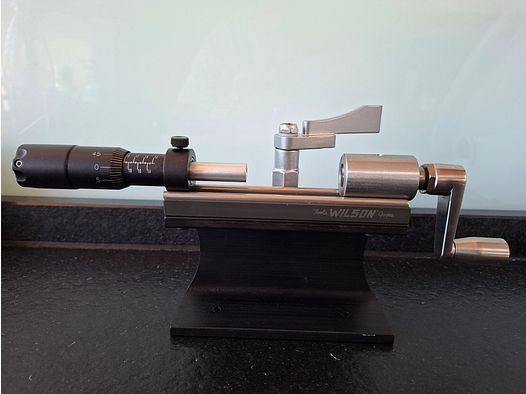 VB Sinclair Ultimate Hülsen Trimmer Edelstahl Inkl.  .308 win + 6.5 Hülsenlehre 