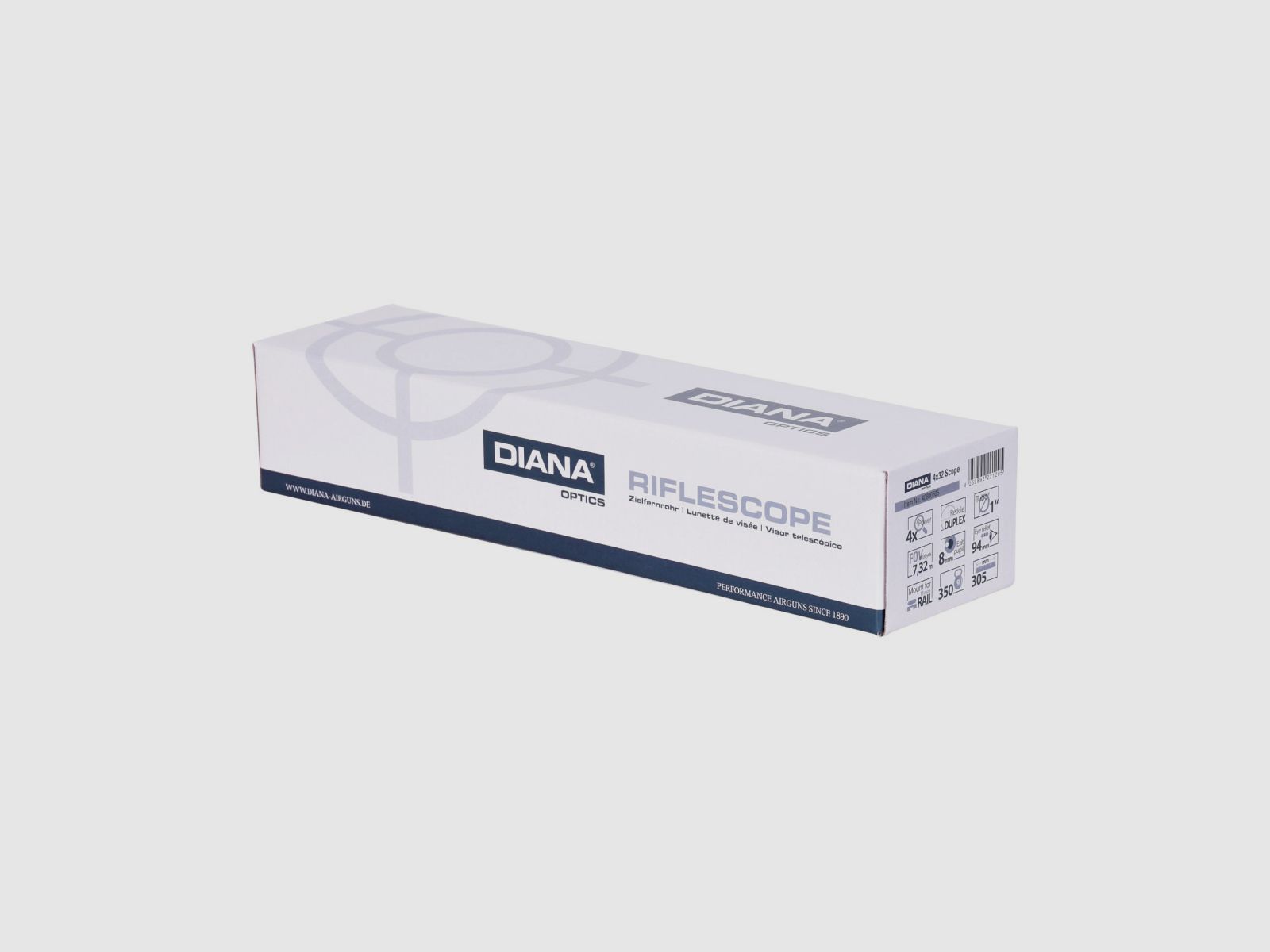 DIANA lunette de tir 4x32 Duplex