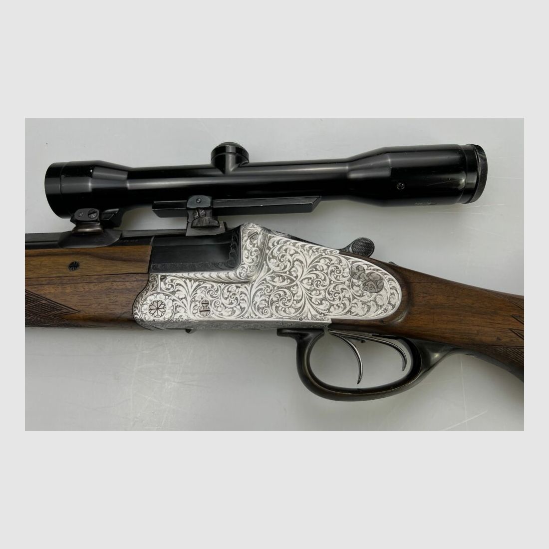 Krieghoff Ulm Seitenschloß Bockbüchsflinte
